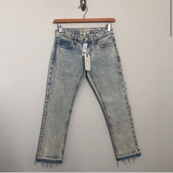 CURRENT/ELLIOT Cropped Straight Jeans Size 29 - Picture 2 of 7